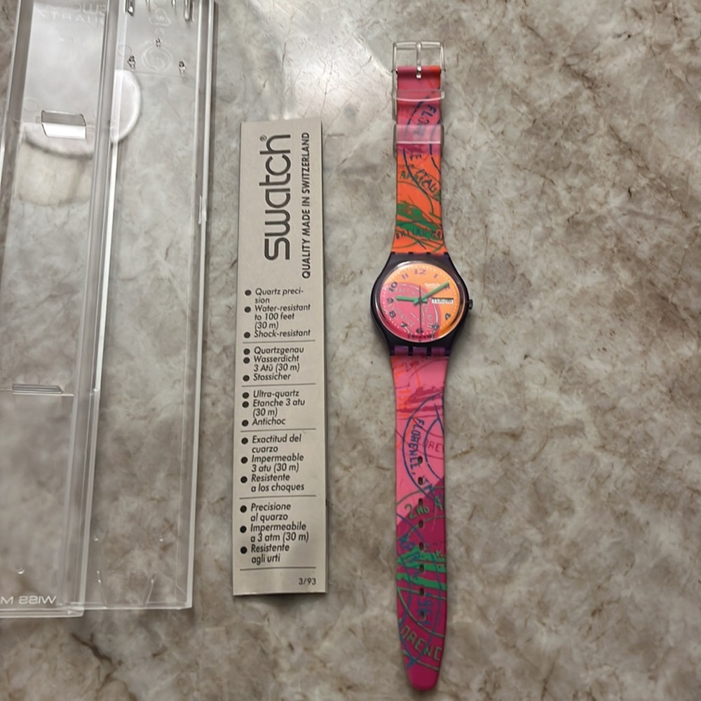 Swatch Quartz Watch NWOT. Swiss Made